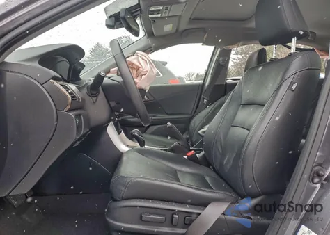 2017 Honda Accord Touring Hybrid из США, поврежденный, VIN JHMCR6F74HC021663